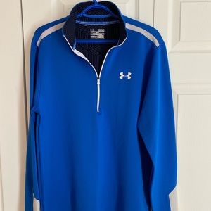 Men’s Under Armour 1/4 zip Coldgear infrared
